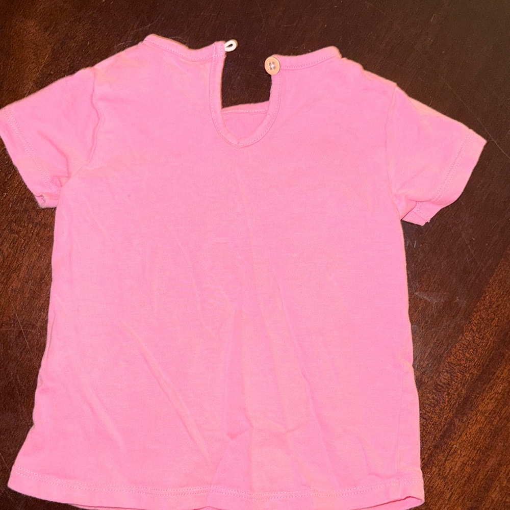 Joules Pink Shirt with Cat and Ice Cream Design - Picture 6 of 6